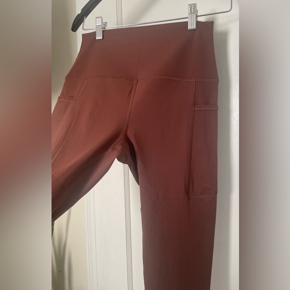 HeyNuts Essential High Waisted Yoga Capris Leggings Tummy Control Womens M 8/10 - Picture 3 of 7